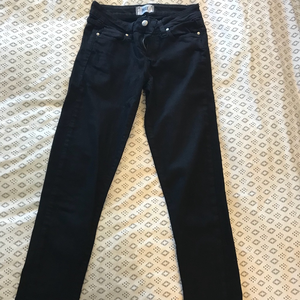 PAIGE Peg Skinny Jeans, Size 26